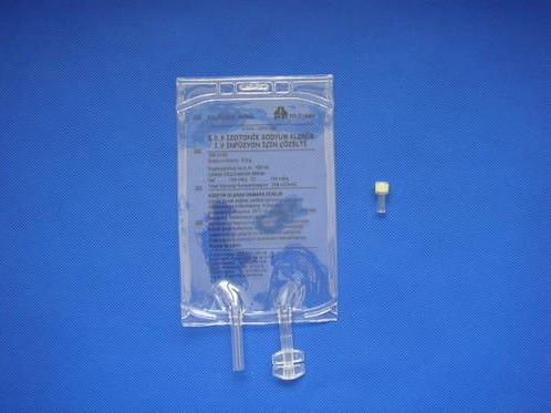 Medical Transparent 0.4mm Pressure PVC Infusion Bag