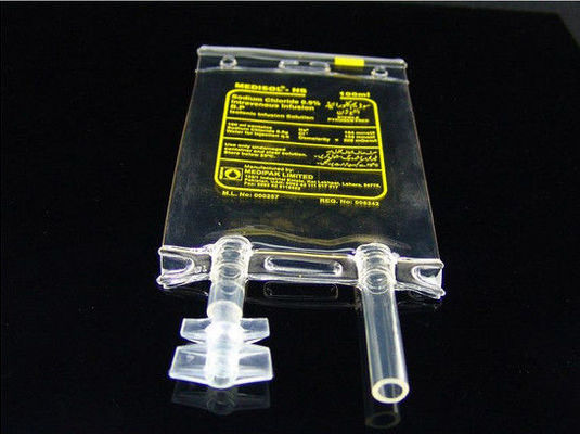 Medical Transparent 0.4mm Pressure PVC Infusion Bag
