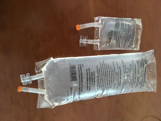 Medical Transparent 0.4mm Pressure PVC Infusion Bag